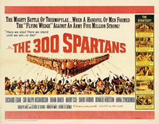 The 300 Spartans Richard Egan vintage movie poster #22