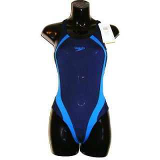 Speedo Endurance Plus Electric Swimsuit   Blue 30 UK