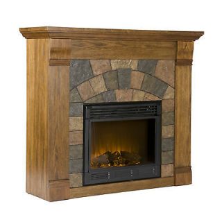 oak electric fireplace in Fireplaces & Stoves