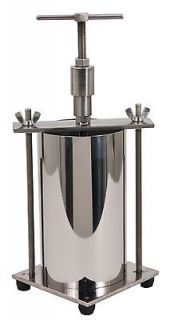 33037 TSM Stainless Steel Cheese Press