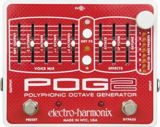 New Electro Harmon​ix POG 2 Polyphonic Octave Generator Made in USA