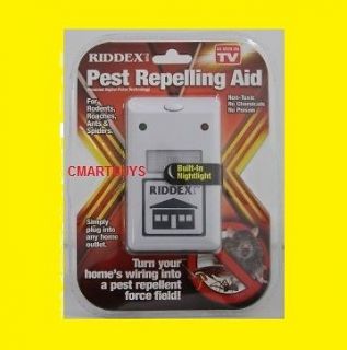  As Seen On TV Pest Repellent Repelling Aid Rodent Roaches Repeller