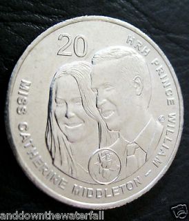   Kate Middleton Royal Wedding Coin Pippa Queen Elizabeth Silver UK