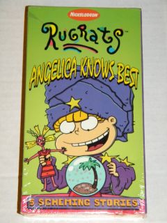 Nicekodeon Rugrats   Angelica Knows Best VHS, Brand New