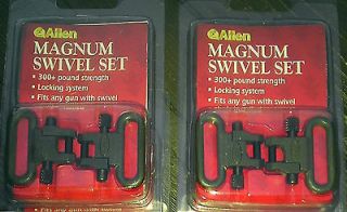 Allen Magnum Rifle Gun Swivel Set for 1 Slings (Lot of 2)