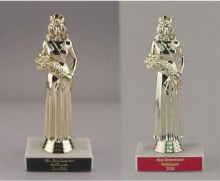 Personalized BEAUTY QUEEN PAGEANT AWARD TROPHY Engraved