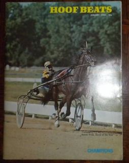 1969 HOOF BEATS NEVELE PRIDE HORSE OF THE YEAR COVER