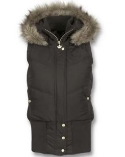 Adidas Missy Elliott BassLine Fur Hooded Winter Vest JS XS