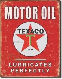 Texaco Motor Oil Vintage STYLE Tin Metal Bar Sign NEW