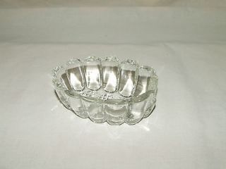 Newly listed Vintage Glass Spoon Rest   Fancy Large Single Slot Cigar 