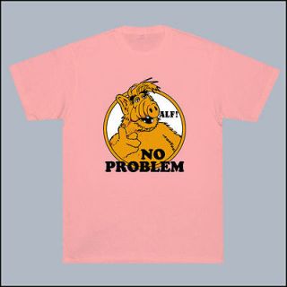 Alf No Problem Tv Show T Shirt Pink