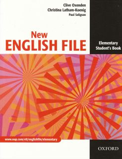 Oxford NEW ENGLISH FILE Elementary Students book @NEW@