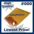   000 4x8 KRAFT BUBBLE MAILERS PADDED ENVELOPE 4 x8 in Mailers