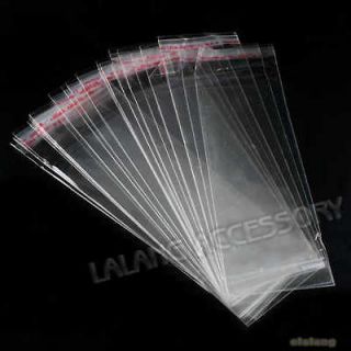   Wholesale New Clear Self Adhesive Seal Plastic Bags 5x16cm 120341