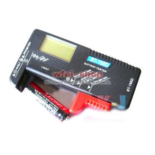 New Universal BT 168D Digital Battery Tester Checker AA AAA 9V