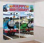 Thomas The Tank Engine & Friends Giant Scene Setter Wall Decorating 