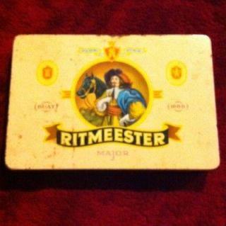 RITMEESTER MAJOR vintage CIGAR TIN