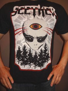 Seether Alien Forest T shirt Size Mens Sm Yth L Jrs L Hard Rock
