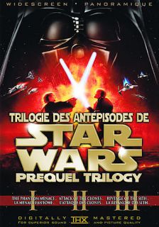 Star Wars Prequel Trilogy DVD, 2008, 6 Disc Set, Canadian Sensormatic 