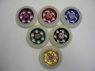 CIRCLE PRO ALLOY CORE STUNT SCOOTER WHEEL WITH ABEC 9 BEARINGS 