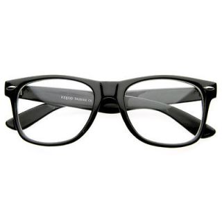   Inspired Eyewear Original Geek Nerd Clear Lens Wayfarers Style Glasses