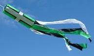 Windsock Tubetails   Devon for use with telescopic flag pole