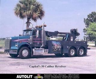 1996 Freightliner Capitol 25 Ton Wrecker Truck Brochure