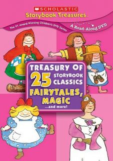 Treasury Of 25 Storybook Classics Fairytales, Magic More DVD, 2009, 4 