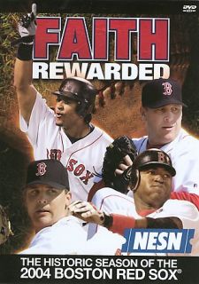 Faith Rewarded The Historic Season of the 2004 Red Sox DVD, 2004 