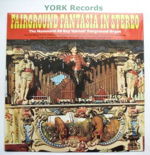 FAIRGROUND FANTASIA IN STEREO   Gavioli Fairground Organ   Ex Con LP 