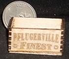 Dollhouse Miniature Pflugerville Finest Produce Crate 112 / Texas
