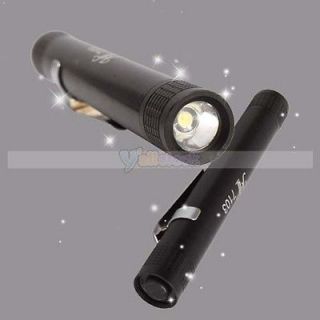 Newly listed New Mini Pen type MXDL 3W Led AAA Flashlight Torch Lamp 