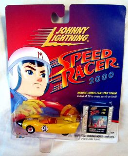JOHNNY LIGHTNING SPEED RACER 2000 DIE CAST CAR AND CELL #12