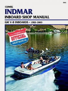 Clymer 1983 2003 Indmar GM V 8 Marine Engine Repair Manual