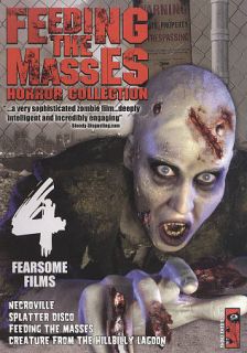 Feeding the Masses Horror Collection DVD, 2010, 4 Disc Set
