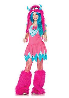 Girls Junior Mischief Monster Funny Halloween Costume