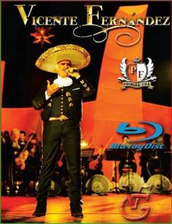 Vicente Fernandez   Primera Fila Blu ray Disc, 2009