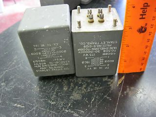 NOS Pair Stanley Hum Shielding Transformers 600,150ohm Audio See Pic 