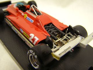 Formula One F1 Ferrari 126C2 Long Beach Gilles Villeneuve 143 Scale