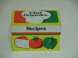 metal recipe boxes in Kitchen & Home