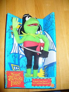   Frog as Captain Smollett   Muppet Treasure Island   12in. Plush Doll