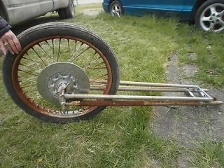 Springer front End Fork Vintage Rat Bike Harley Chopper Spoke wheel