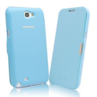 Flip Leather Hard Cover Case Clamshell For Samsung Galaxy Note 2 