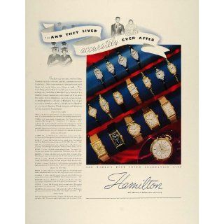 1936 Ad Hamilton Watch Wristwatch Lancaster PA Watches 