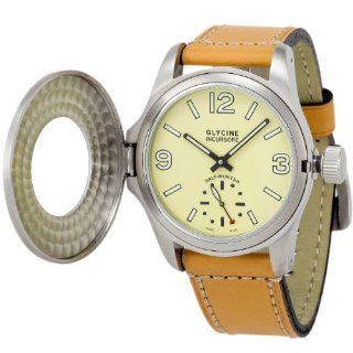 Glycine Mens 3843 15 LB7 Incursore Half Hunter Watch Watches  