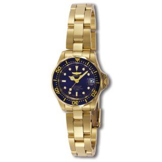 Invicta Womens 8944 Pro Diver Collection Gold Tone Watch Watches 