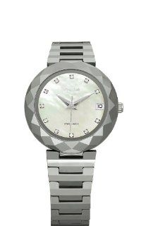   Mother of Pearl Dial Tungsten Bracelet Date Watch Watches 