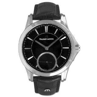 Maurice Lacroix Pontos Manual Wind Stainless Steel Mens Watch pt7518 