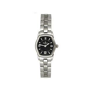   By Lucien Piccard Womens Black Dial Watch Watches 