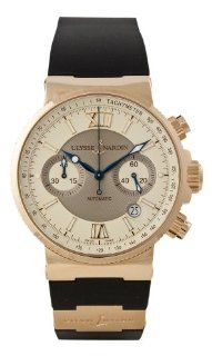 Ulysse Nardin Mens 356 66 3/354 Maxi Marine Chronograph Watch 